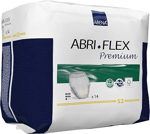 Abena Abri-Flex Premium Airplus S2 - Protections Incontinence 14 Pièces - Confort Respirant