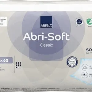 Abena Abri-Soft UU Alèse 1300ml - 60x60 cm - 25 Pièces - Légère