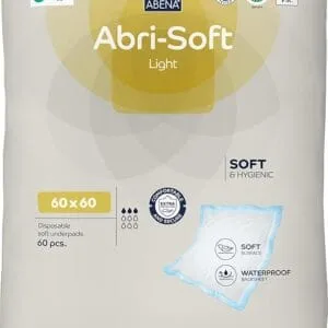Abena Abri-Soft Superdry Eco Alèses 60x60 cm - 60 Pièces - Réutilisable