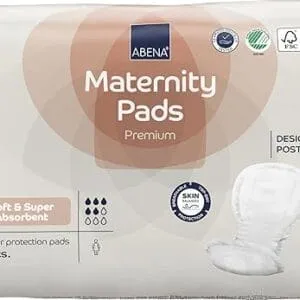 Abena Serviettes Maternité Post-Partum - Lot de 15 - Éco-étiquetées