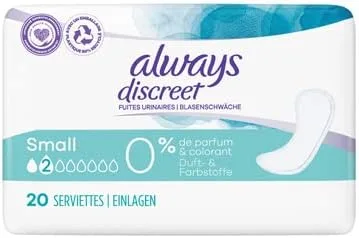 Always Discreet Protège-Slips 20 Pièces - Sans Parfum