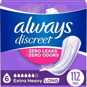 Always Discreet Serviettes Extra Lourdes 112 Pièces - Post-Partum