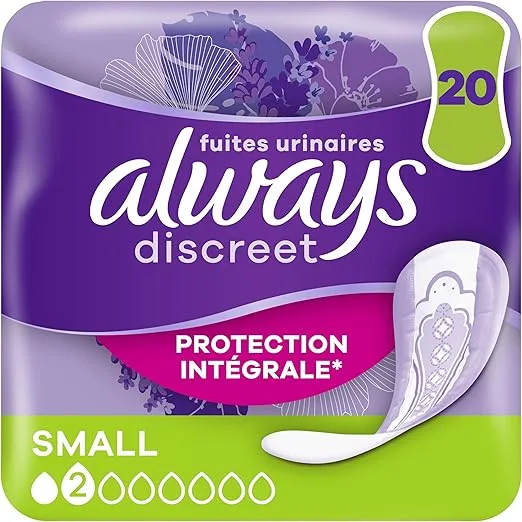 Always Discreet Serviettes Small 20 Pièces - Protection Intégrale