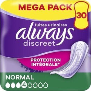 Always Discreet Serviettes Normal 30 Pièces - Protection Quotidienne
