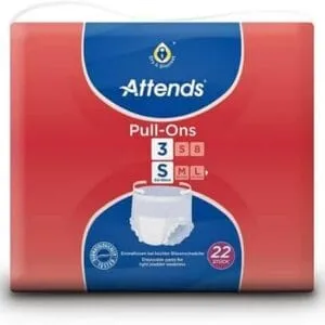 Attends Pull-Ons 3 Small - 8x22 Pièces - Taille Petite