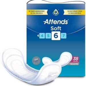 Attends Soft 6 - 38 Pansements Incontinence - Absorption Modérée