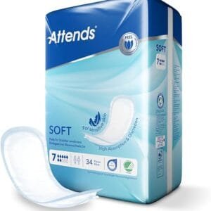 Attends Soft 7 - 34 Serviettes - Micro-Incontinence