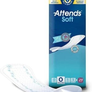 Attends Soft 0 Ultra Mini - 28 Coussinets - Légers