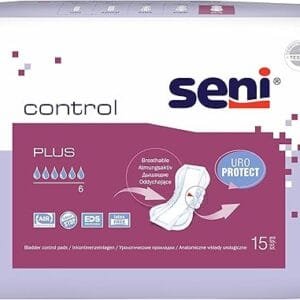 Seni Control Plus 240 - Protections Incontinence - Carton Économique
