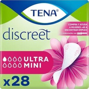 Tena Discreet Ultra Mini - 28 Compresses Incontinence - Discrètes