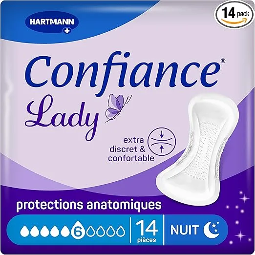 Confiance Lady Protections 6 Gouttes - 14 Unités - pH Neutre