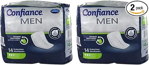 Confiance Men Protections 3 Gouttes - 14 Unités (Lot de 2)