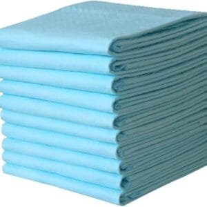 Didiseaon Tapis Absorbants Jetables 10 Pièces - Bleu