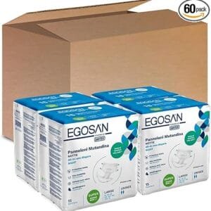 Egosan Culottes Super-Nuit Taille L - 4x15 Pièces - Anti-Odeurs