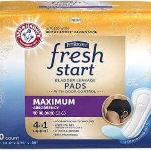 FitRight Fresh Start Serviettes 30 Pièces - Bicarbonate de Soude