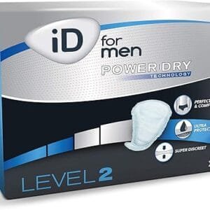 iD For Men Level 2 - 10 Protections Homme - Fuites Modérées