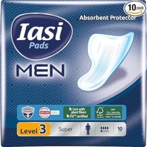 IASI MEN Super Level 3 - 10 Protections - Fuites Modérées