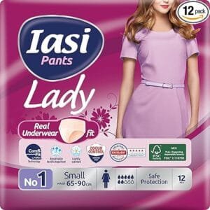 IASI Pants Lady Taille S - 12 Culottes - Absorption Forte