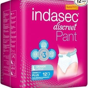 Indasec Couches Pant Plus Taille Grande - 12 Pièces