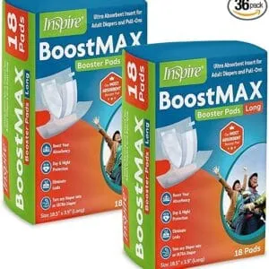 Inspire Coussinets Rehausseurs Extra Longs - Absorption Max