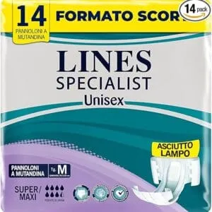 Lines Specialist Couches Taille M - 24+4 Pièces - Unisexe