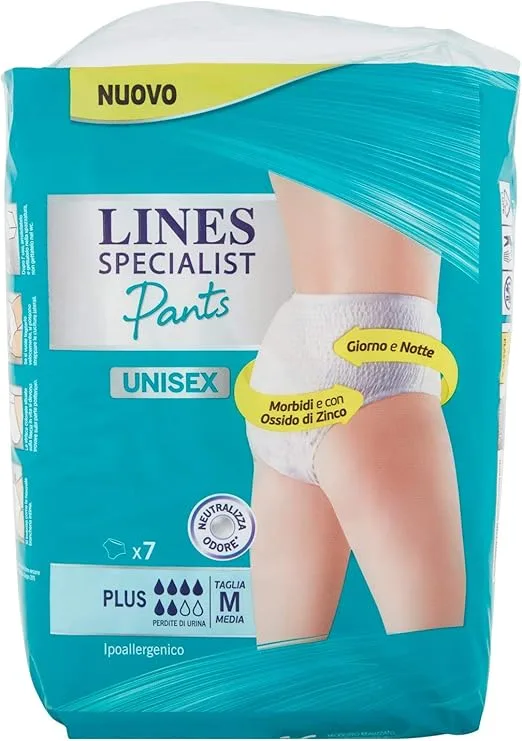 Lines Specialist Pantalon Plus Taille M - 7 Serviettes - Unisexe