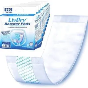 LivDry Coussinets Rehausseurs 160 Pièces - Confort Extra