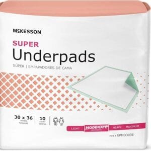 McKesson Staydry Underpads 76x91 cm - 100 Pièces - Jetables