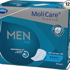 MoliCare Coussinets Homme 12x14 Pièces - Coupe en V