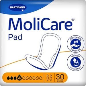 MoliCare Pad Extra Long - 30 Serviettes - Peau Sensible