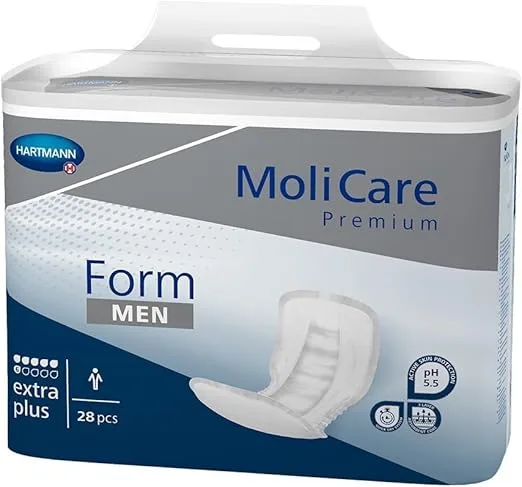 MoliCare Premium Form Men Extra Plus - 28 Coussinets - 6 Gouttes