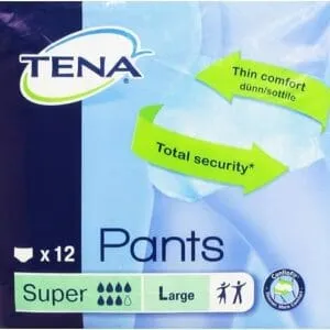 NRS Healthcare Tena Super Couches - Référence M90869