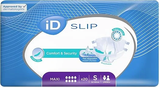 Ontex ID Expert Slip Maxi Taille S - 4x20 Protections