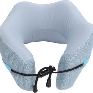 Oreiller Cervical Forme U Bleu - Mousse Mémoire