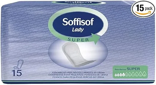 Soffisof Lady Classic Super - 15 Pièces - Incontinence Sévère