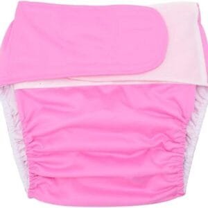 PFHKTO Couche Tissu Pink - 1 Pièce - Anti-Fuites Latérales