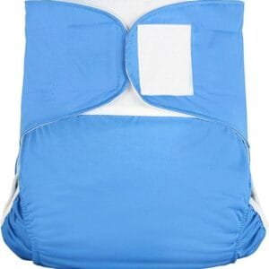 PFHKTO Couches Lavables Bleu - Doublure Soie Glacée