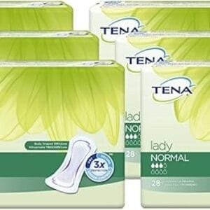 Tena Lady Normal - 6x28 Pièces - 168 Total - Contrôle Odeur