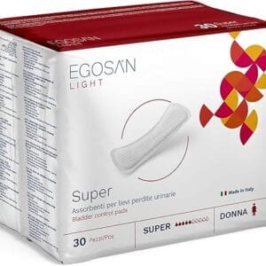 Santex Egosan Light Super - 30 Serviettes - Super Absorption