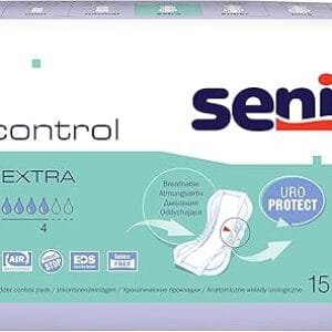 Seni Control Extra - 15 Serviettes - 4 Gouttes
