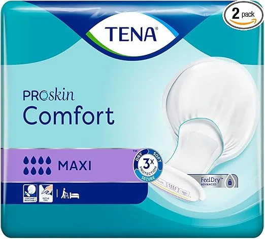Tena Comfort Maxi - 56 Couches - ConfioAir