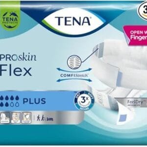 Tena Flex Plus Large - 30 Protections - Confortable