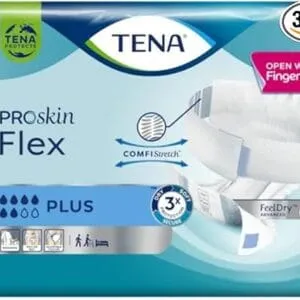 Tena Flex Plus Large - 30 Protections - Confortable