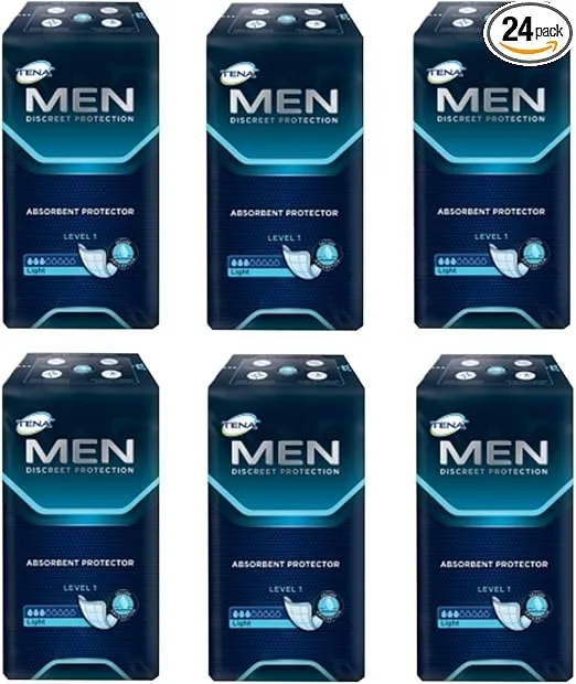 Tena For Men Level 1 - 3x24 Serviettes - Économique