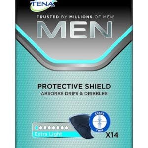 Tena Hommes Protective Bouclier - 112 Pièces - Extra Léger