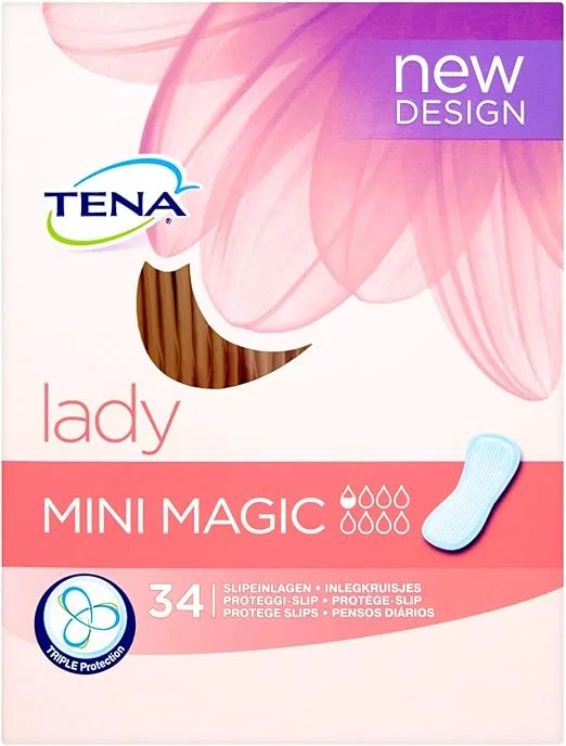 Tena Lady Compr Mini Magic - 34 Pièces