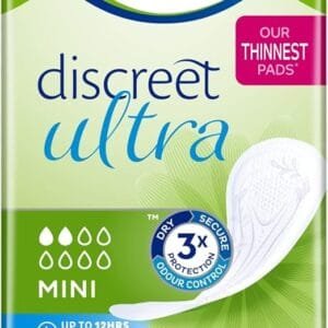 Tena Lady Discreet Mini - 20 Unités - Discrètes