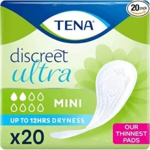 Tena Lady Discreet Mini - 10x20 Serviettes - Légères