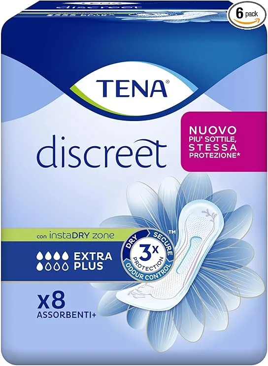 Tena Lady Extra Plus - 6x8 Coussinets - Sévère