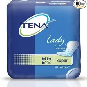 Tena Lady Super - 30 Protections - Anatomiques